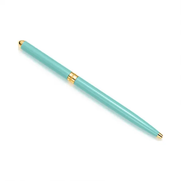 Tiffany Blue® 蒂芙尼蓝色亮漆可伸缩便携圆珠笔  10494397