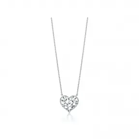 蒂芙尼/Tiffany Paloma Picasso® 纯银橄榄叶心型链坠 30143159