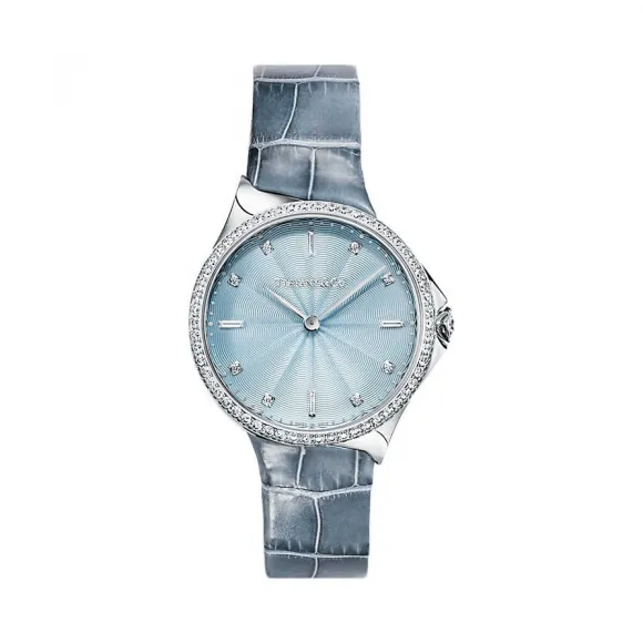 Tiffany Metro 系列 2-Hand 28 毫米不锈钢镶钻女士腕表  60874832