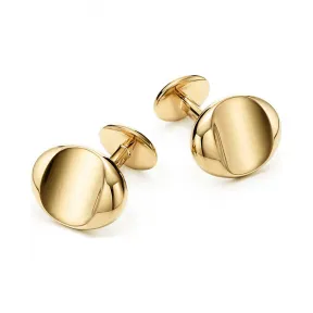 蒂芙尼/Tiffany Paloma's Groove 系列 18K 黄金袖扣 62230436