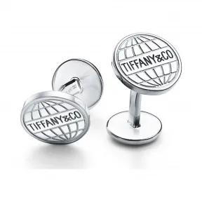 蒂芙尼/Tiffany 纯银球形袖扣 67801318 | 