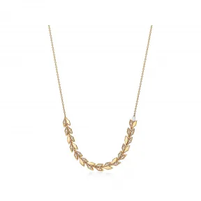 蒂芙尼/Tiffany Tiffany Victoria? 黄金镶钻石藤蔓 East West 链坠 69523471