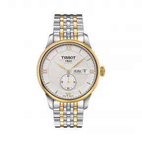 天梭 Tissot T-Classic系列 精钢镀金 自动机械机芯 男表 T006.428.22.038.01