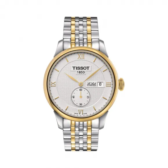 天梭 Tissot T-Classic系列 精钢镀金 自动机械机芯 男表 T006.428.22.038.01