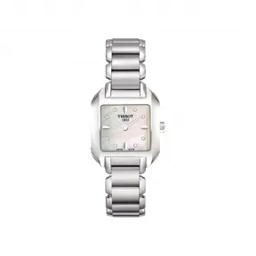天梭 Tissot T-Lady系列 精钢 石英机芯 女表 T02.1.285.74