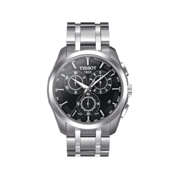 天梭 Tissot T-Classic系列 精钢 石英机芯 男表 T035.617.11.051.00