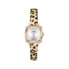 天梭/Tissot T-Lady 系列 20.00MM x 20.00MM 玫瑰金PVD镀层316L精钢表壳 石英机芯 女表 T058.109.37.036.00