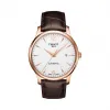 天梭 Tissot T-Classic系列 皮革 自动机械机芯 男表 T063.407.36.037.00