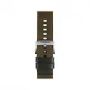 天梭/Tissot 柿子，黑色 压纹牛皮 表带 T852.046.756
