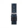 天梭/Tissot 蓝黑 鳄鱼纹粒面牛皮 表带 T852.046.765