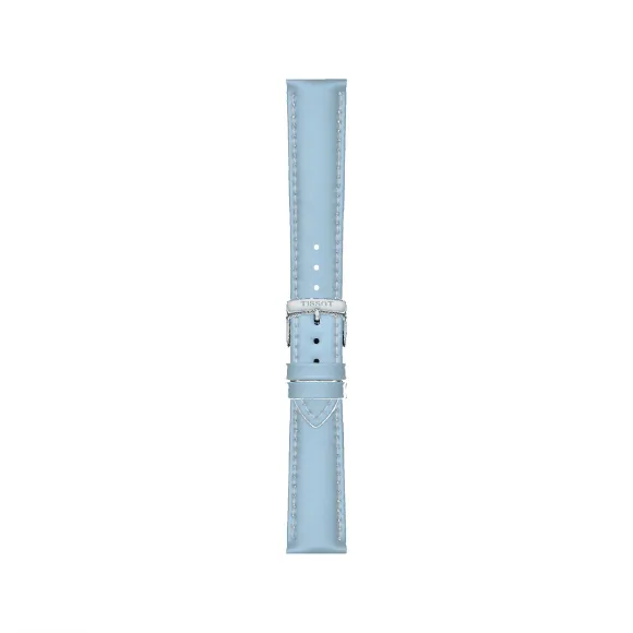 天梭/Tissot Tissot official blue leather strap lugs 18 mm T852.048.148