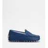 托德斯/Tod's Junior BLUE Junior Gommino Driving Shoes in Leather UXT00G00010RMA20U830