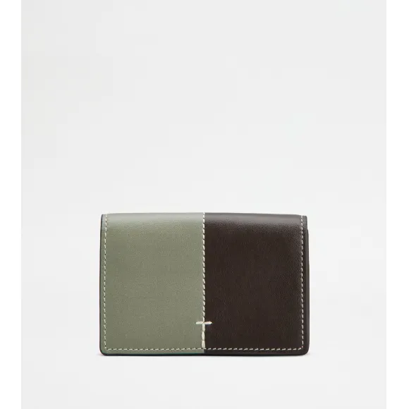 托德斯/Tod's Man マルチカラー レザー ビジネス カード ホルダー XAMIMPF8200TDXPZ8O74