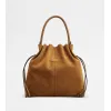 托德斯/Tod's Woman 棕色 Tod's Di Bag中號絨面皮革抽繩水桶袋 XBWDBSU0300SKRPZC822