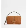 托德斯/Tod's 女人 棕色 T Timeless迷你皮革相机包 XBWTSAB0100Q8ES410