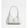 托德斯/Tod's 女人 白色 T Timeless小号皮革Hobo手袋 XBWTSBS0200Q8EB015