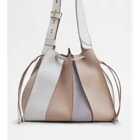 托德斯/Tod's Woman MULTICOLOUR Bucket Bag in Leather Medium XBWTSCE0300R1VPZ0O79
