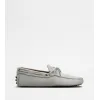 托德斯/Tod's 男人 灰色 翻绒革豆豆鞋 XXM0GW054706RNU007