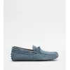 托德斯/Tod's 男人 浅蓝色 翻绒革豆豆鞋 XXM0GW054706RNU200