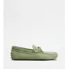 托德斯/Tod's 男人 绿色 翻绒革豆豆鞋 XXM0GW054706RNV623