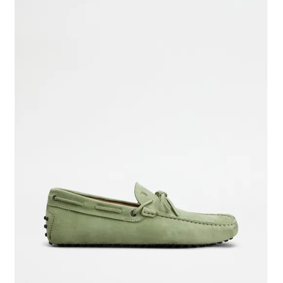 托德斯/Tod's 男人 绿色 翻绒革豆豆鞋 XXM0GW054706RNV623