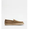 托德斯/Tod's 男人 米黄色 绒面皮革乐福鞋 XXM0TV0AJ303M3C803
