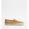 托德斯/Tod's Man 米黃色 絨面皮革套穿鞋 XXM0TV0AJ30RE089996