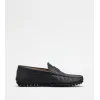 托德斯/Tod's 男人 黑色 City系列皮革豆豆鞋 XXM42C00640D90B999
