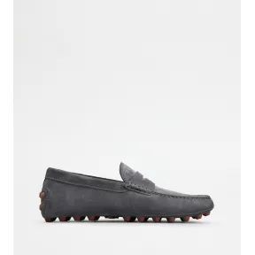 托德斯/Tod's Gommino Mocasín Tod's en Ante GRIS Hombre XXM52K00640RE08MC9989