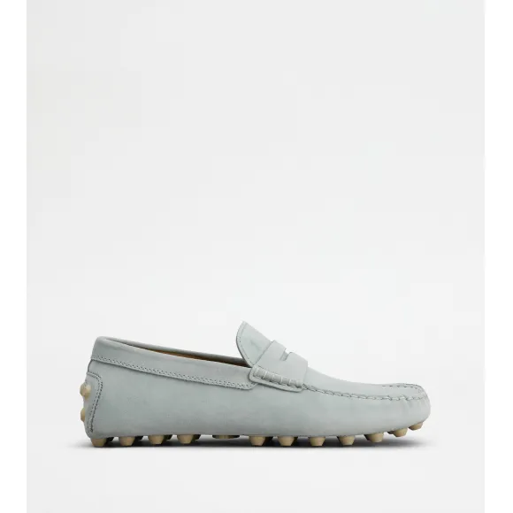 托德斯/Tod's 男人 浅蓝色 Tod's绒面皮革豆豆鞋 XXM52K00640RE0T022