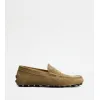 托德斯/Tod's Gommino Mocasín Tod's en Ante VERDE Hombre XXM52K00640RE08V600