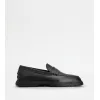 托德斯/Tod's 男人 黑色 皮革乐福鞋 XXM59K00010N6MB999