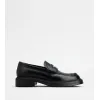 托德斯/Tod's 男人 黑色 皮革乐福鞋 XXM61K0AI40LYGB999