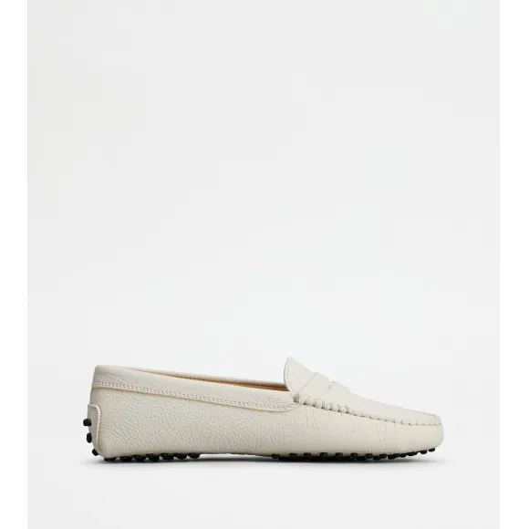 托德斯/Tod's 女人 白色 真皮豆豆鞋 XXW00G000105J1B015