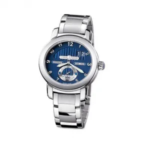 雅典/Ulysse Nardin  18k 白金 自动机械 男表 1600-100-8