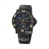 雅典/Ulysse Nardin 潜水系列 橡胶/不锈钢 自动机械 男表 263-92LE-3C-923-RG