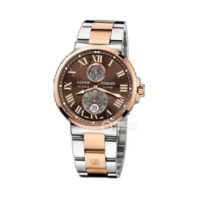 雅典/Ulysse Nardin 日期显示 不锈钢-18k黄金 自动机械 男表 265-67-8-45