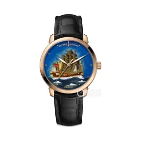 雅典/Ulysse Nardin 经典系列 18k玫瑰金 自动机械 男表 8152-111-2-ZHENGHE