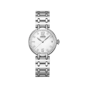 宇联/Union Glashuette SIRONA 系列 32.00MM 316L 精钢 自动机械机芯 女表 D006.207.61.116.00