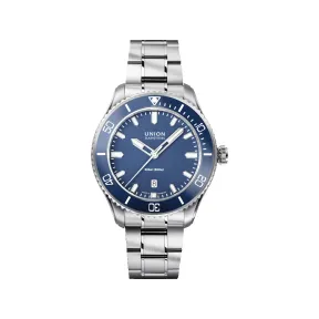 宇联/Union Glashuette BELISAR 系列 45.00 MM Stahl, Lün. Saph. 自动机械机芯 男表 D009.907.11.047.00