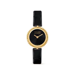 梵克雅宝/Van Cleef & Arpels Perlée®系列 23 MM 18K黄金表壳 石英机芯 女表 VCARPBNY00