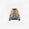 范思哲/Versace 儿童男孩系列 Barocco 660儿童拉链连帽衫 1000135-1A06500-5U670