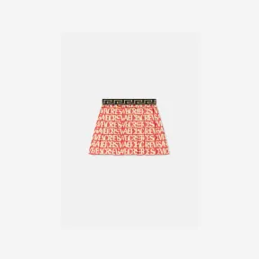 范思哲/Versace 儿童女孩系列 Allover Kids百褶裙 1000240-1A08128-5P840