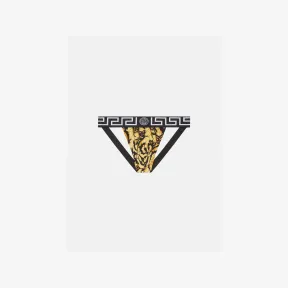 范思哲/Versace 黑色+金色+印花 1001382-1A00515-5B000