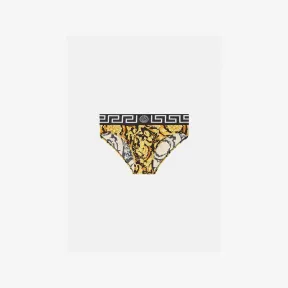 范思哲/Versace 黑色+金色+印花 1001383-1A00515-5B000