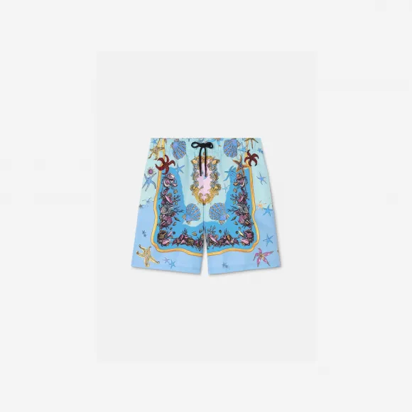 范思哲/Versace 蓝色+印花 1002517-1A04548-5V010