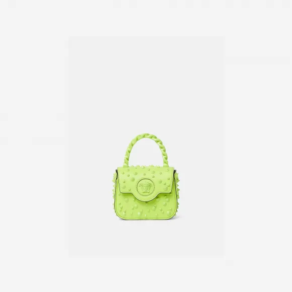 范思哲/Versace Women's La Medusa钉饰迷你包 1003016-1A05872-1GG1V