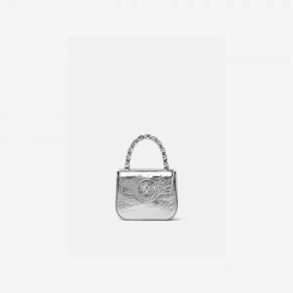 范思哲/Versace Women's La Medusa金属色迷你包 1003016-1A08163-1E01P