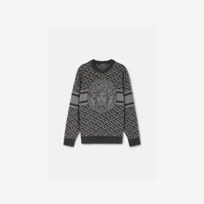 范思哲/Versace 灰色+黑色 1003621-1A02495-2EB30