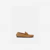 范思哲/Versace Men's La Medusa 麂皮驾驶鞋 1003701-1A00634-1UF9V